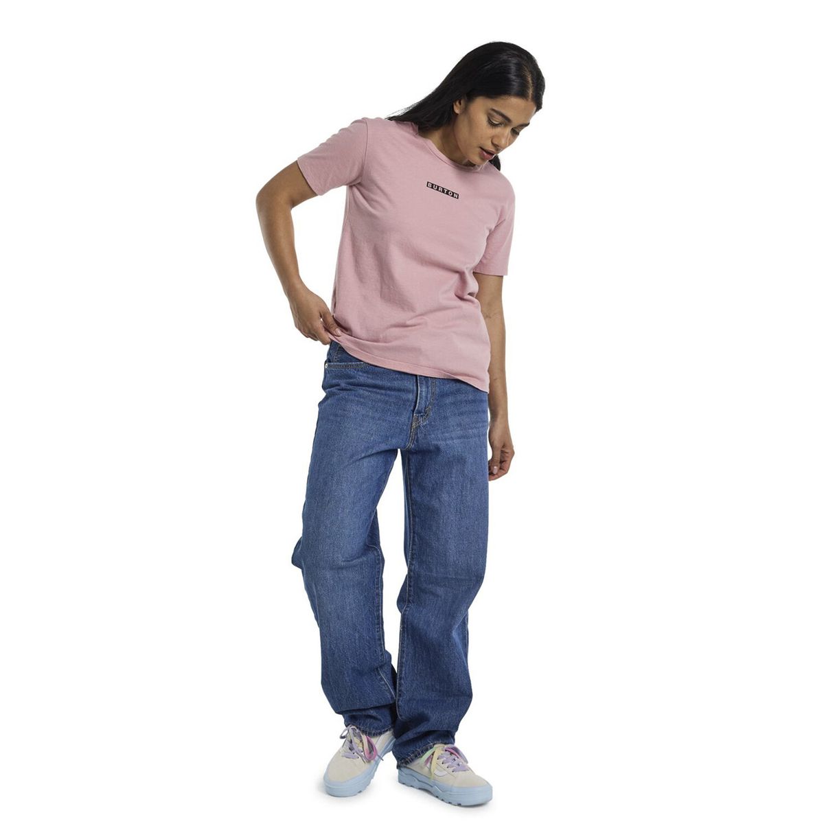 BURTON - Polera Manga Corta Mujer Vault Roja BURTON