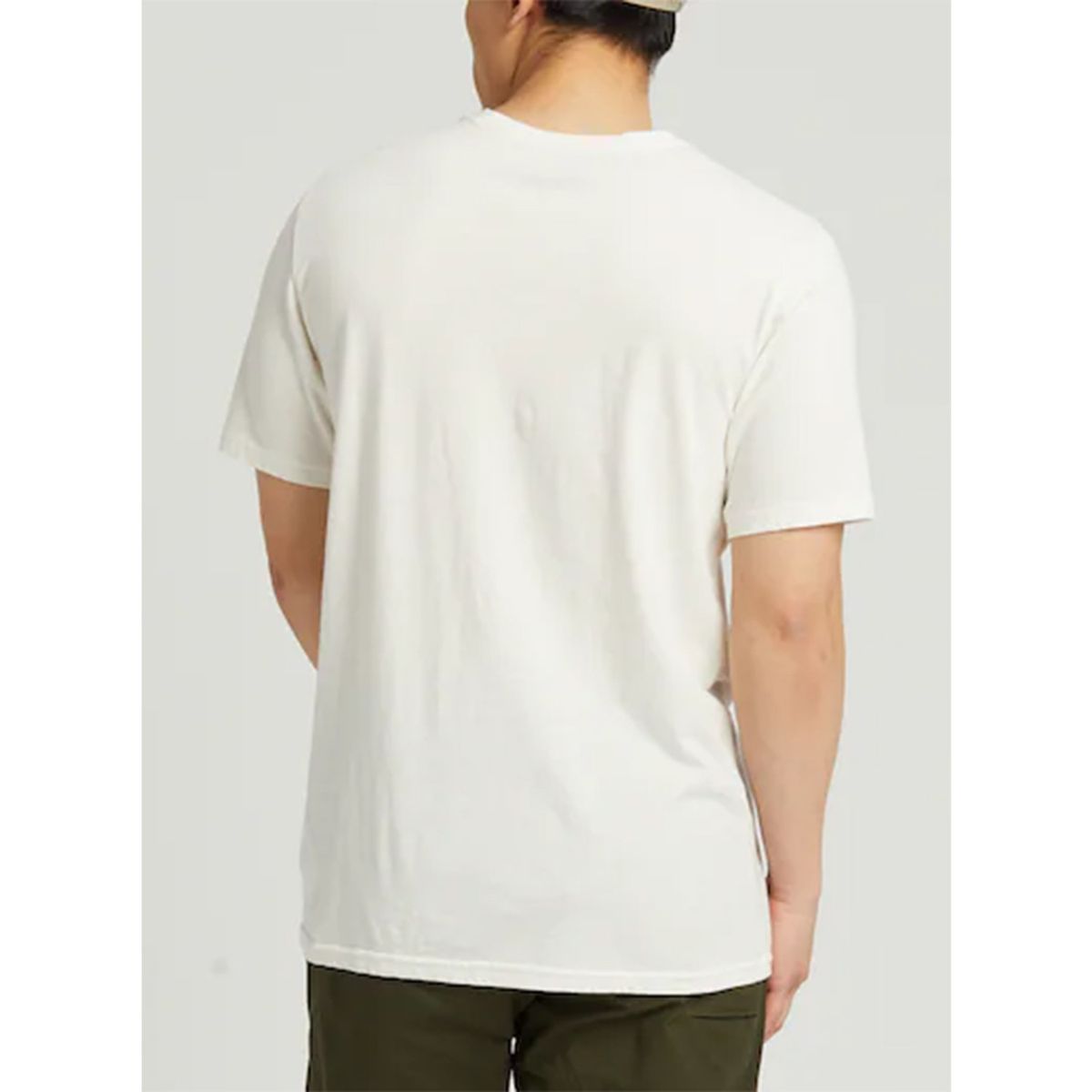 BURTON - Polera Manga Corta Unisex Durable Goods Blanca BURTON