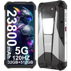 UNIHERTZ - 8849 Tank 3 Pro - Celular Resistente 5G con Proyector láser de 120 pulgadas / Cine