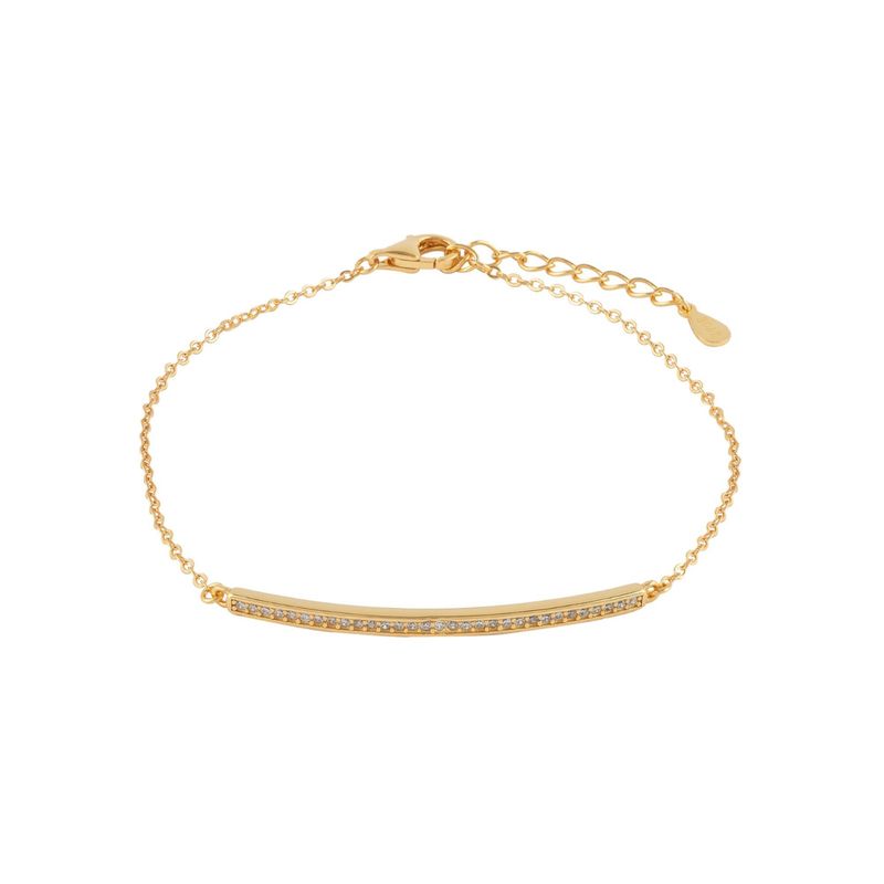 BOAZ JOYAS - Pulsera Pola bañada en oro
