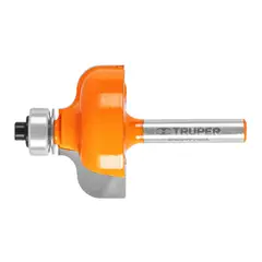 TRUPER - Fresa Para Router Pecho Paloma 1-38 Con Balero
