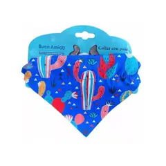 BUEN AMIGO - Collar Bandana Pañoleta Ajustable Para Perros Talla M