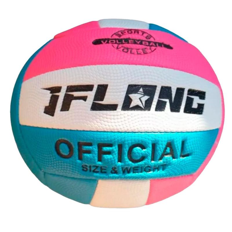 AK SPORT - Pelota De Voleibol Celeste Con Rosa Ak Sport N5 PA-K2-E4