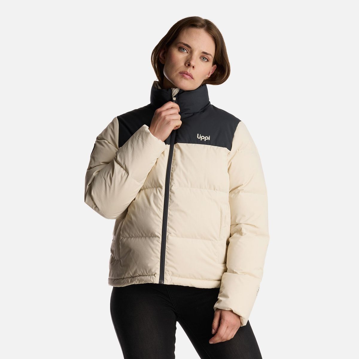 LIPPI - Chaqueta Mujer Urban Down Jacket Crema Lippi