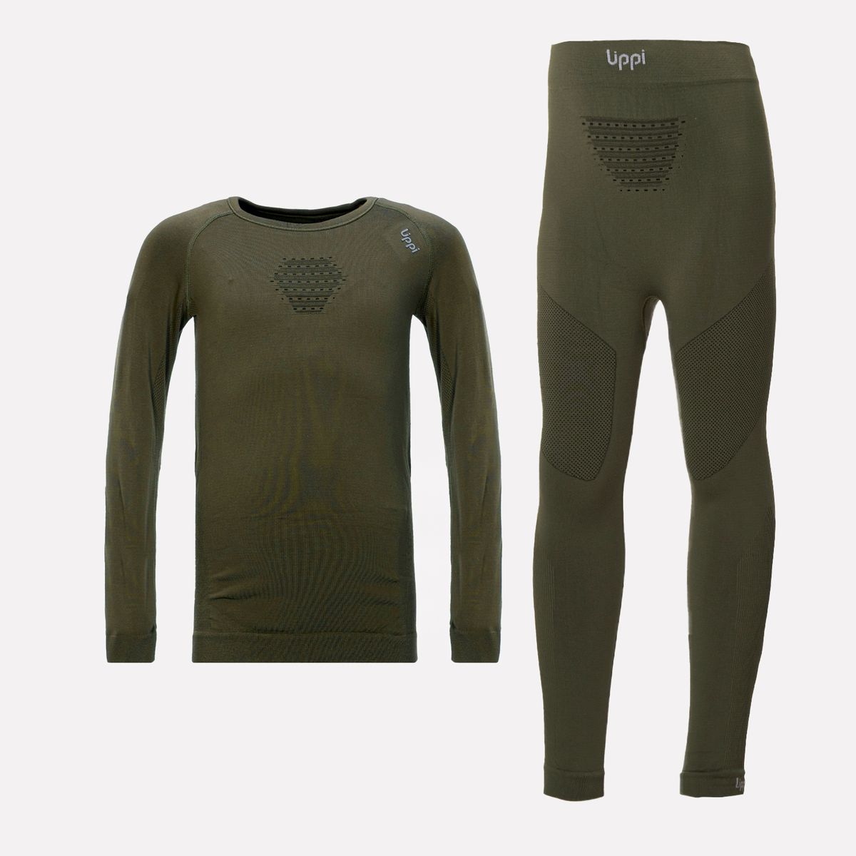 LIPPI - Primera Capa Niño Skintec 2000 Warm Pack Verde Bosque Lippi