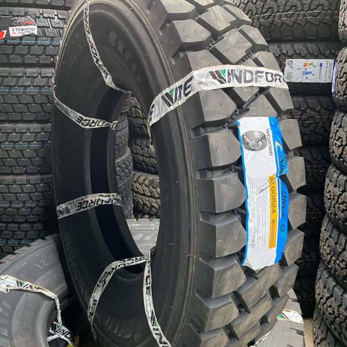 WINDFORCE - Neumatico 295/80 R22.5 Windforce Wd2088 152/149k 18pr Trac