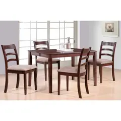 GENERICO - Juego Comedor Pelle 4 Sillas