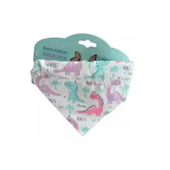 BUEN AMIGO - Collar Bandana Pañoleta Ajustable Para Perros Talla M