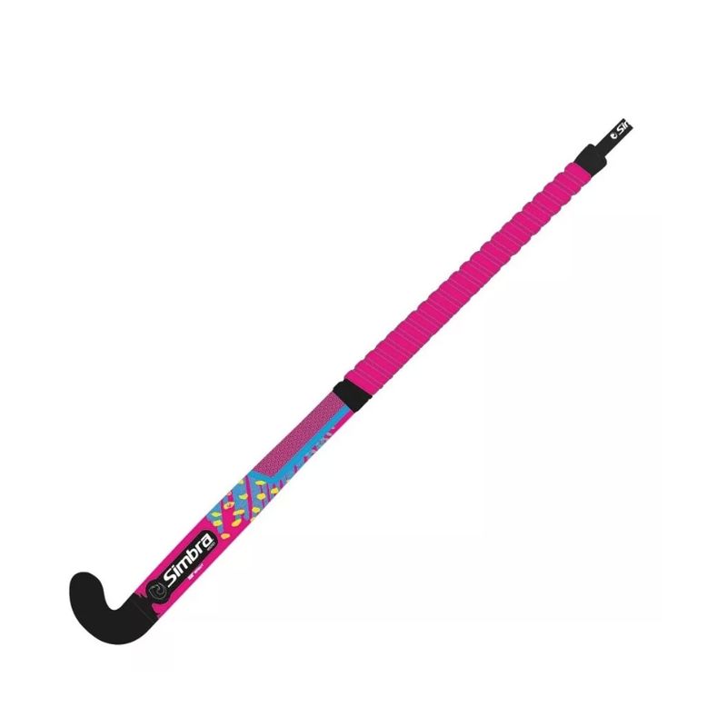 GENERICO - Palo de hockey color fucsia negro spirit talla 30