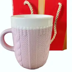 GENERICO - Tazón tejido rosado 300 ml