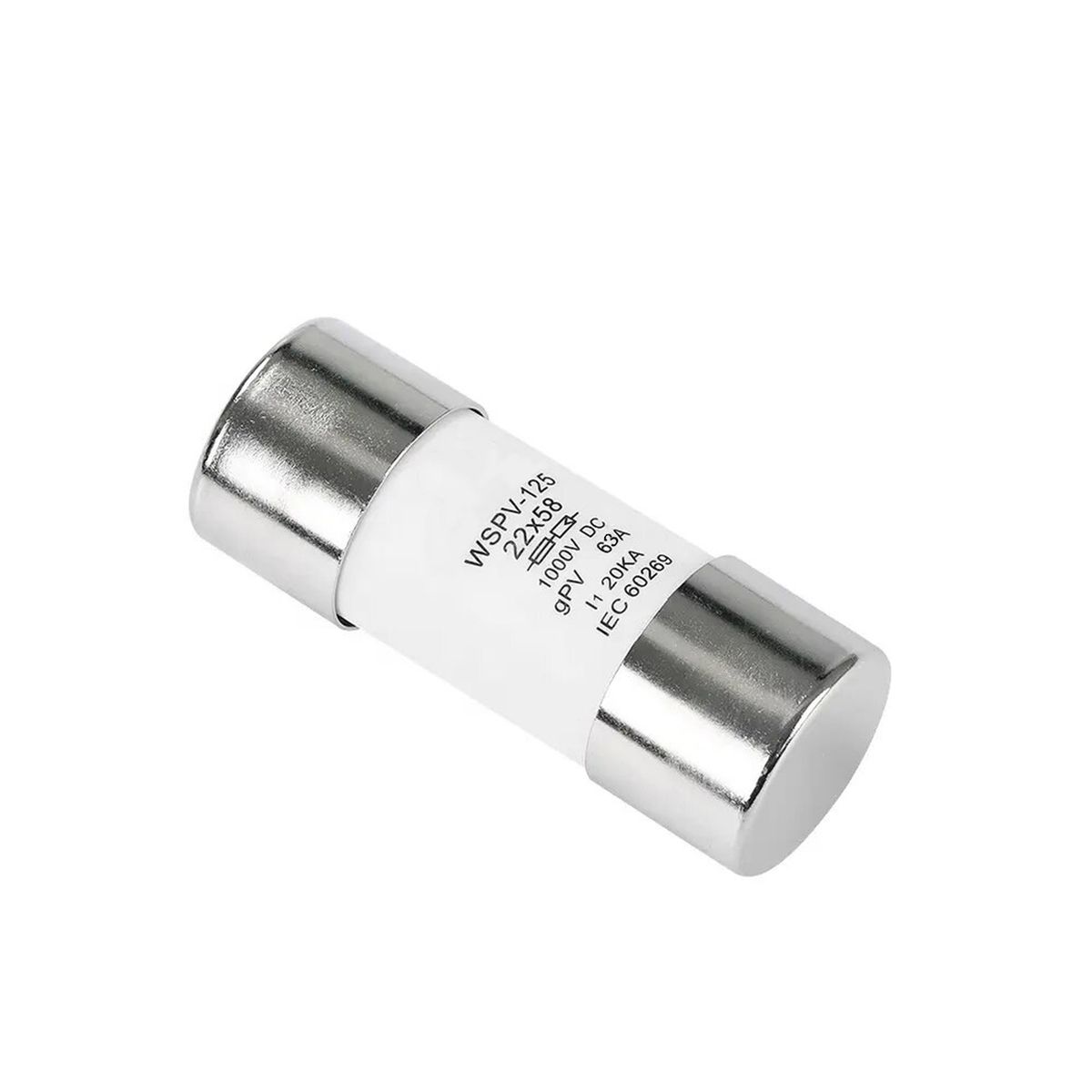 SOLIOT - Fusible Solar 63a 1000vdc 22x58mm