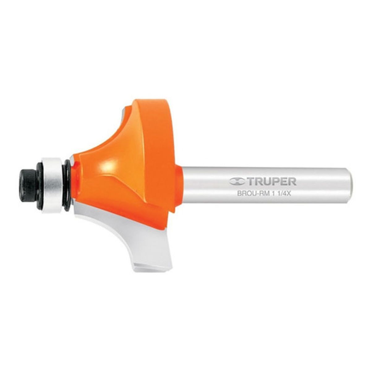 TRUPER - Fresa Para Router Redondeado 1-14 Con Balero