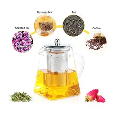 GENERICO - Tetera Infusora De Vidrio 750ml