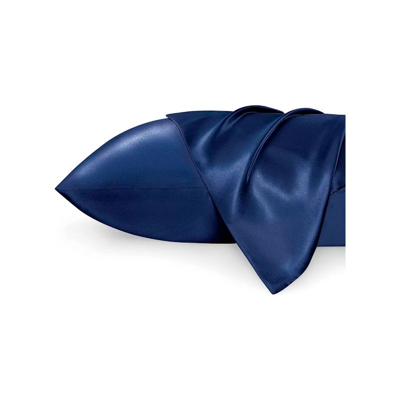 GENERICO - Set 2 Funda Almohada Satín Saten Tipo Seda 51x76cm