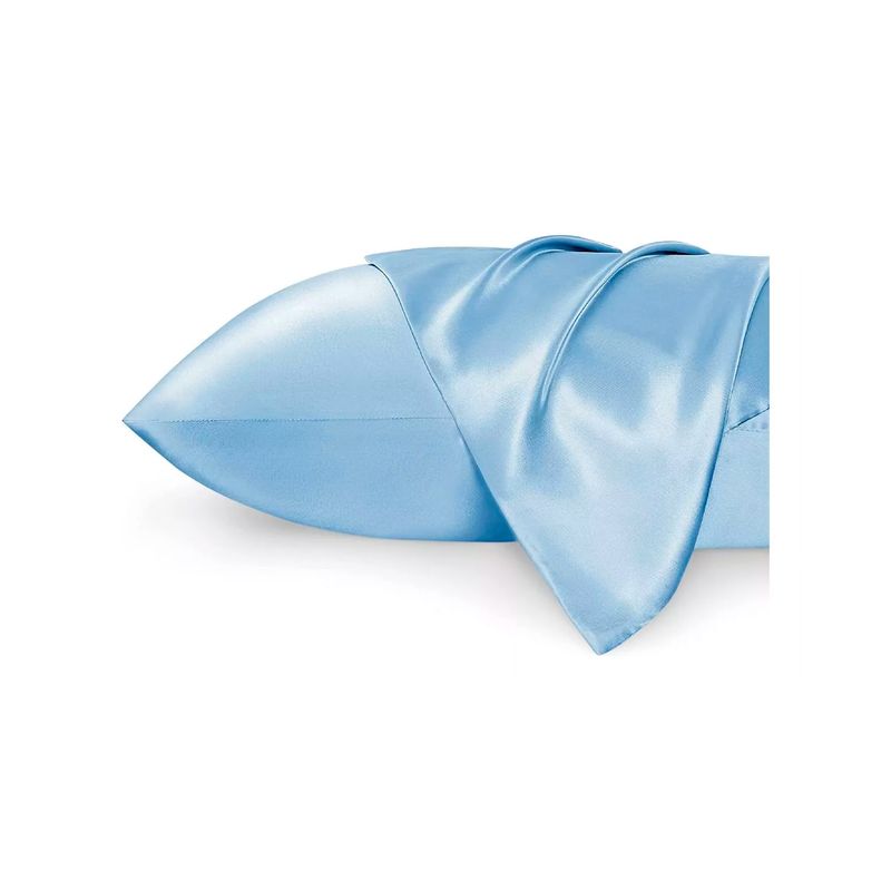GENERICO - Set 2 Funda Almohada Satín Saten Tipo Seda 51x76cm