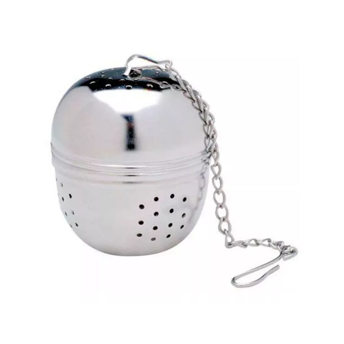 GENERICO - Infusor De Te Bola Con Cadena 60mm Acero Cocina