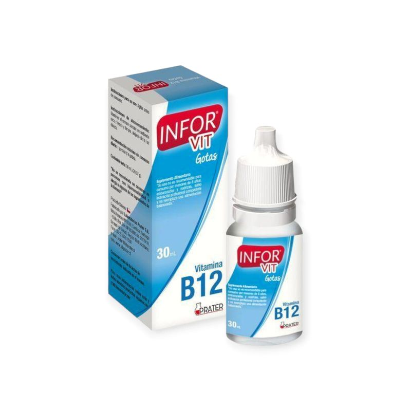 INFOR - VITAMINA B12 GOTAS 30ML - INFOR VIT