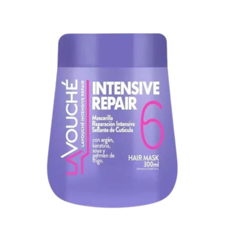 GENERICO - Mascara Reparación Intensiva 300ml Lavouche Nutre Suaviza Repara
