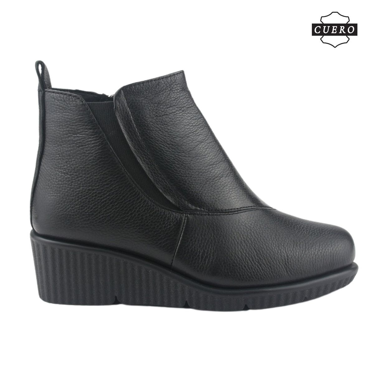 CHALADA - Botin Mujer Negro Casual Chalada Mosqueta-1