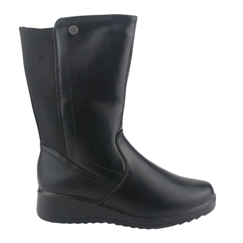 CHALADA - Botin Mujer Negro Casual Chalada Humen-3