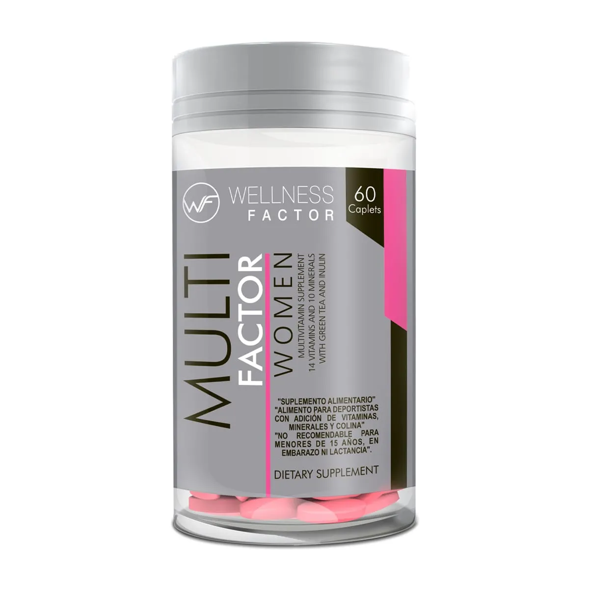 WELLNESS FACTOR - Multi Factor Women, Multivitamínico (60 caps)