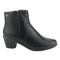 CHALADA - Botin Mujer Negro Casual Litang-6
