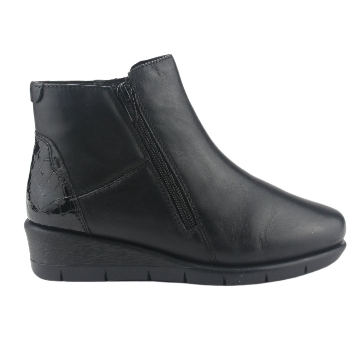 CHALADA - Botin Mujer Negro Casual Chalada Calafate-2