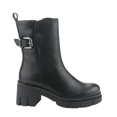 CHALADA - Botin Mujer Negro Casual Cereza-1