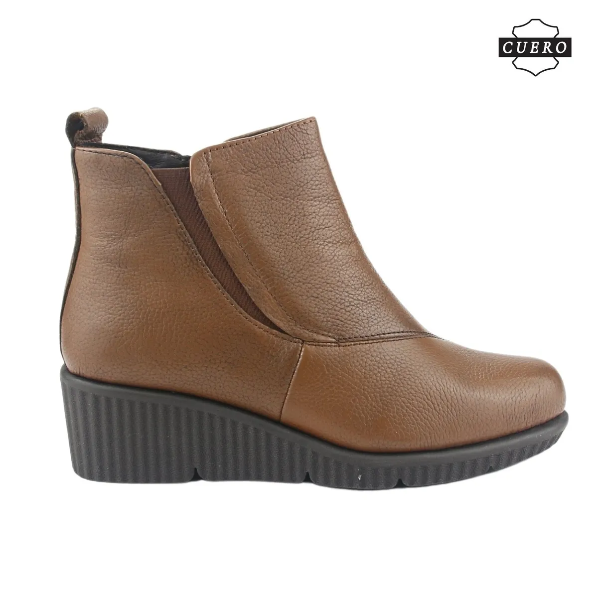 CHALADA - Botin Mujer Café Casual Chalada Mosqueta-1
