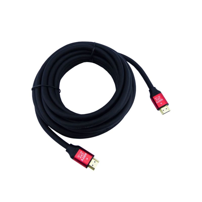 GENERICO - Cable HDMI 5Mts 4K Version 2.0 Reforzado Goma Punta Metalica