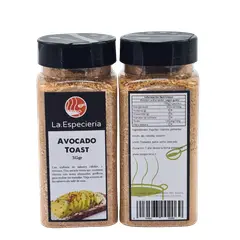 GENERICO - Avocado Toast o Tostada de Palta Mezcla Natural Sin Aditivos 315g La Especieria