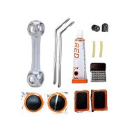 Kit 11pzs Reparacion Herramientas Parches Bicicleta Pinchazo