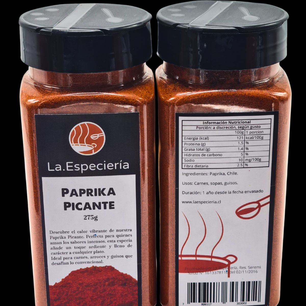 GENERICO - Paprika Picante 275g La Especieria