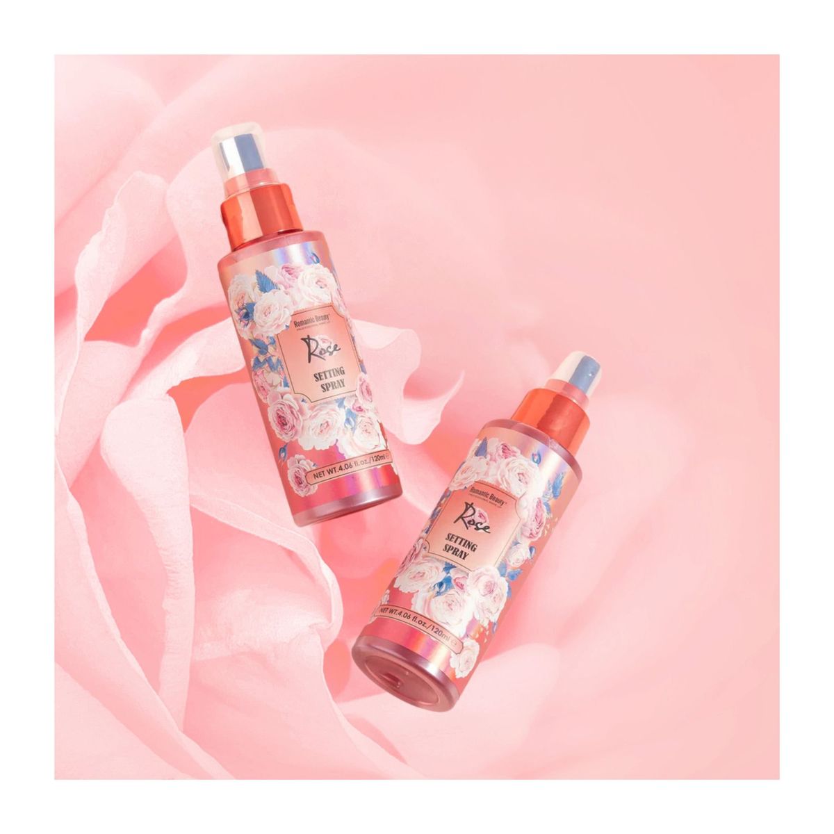 ROMANTIC BEAUTY - Fijador de maquillaje efecto natural-satinado larga duracion