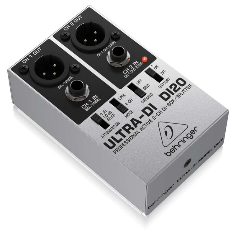 BEHRINGER - Caja Directa Activa Dos Canales Behringer DI 20