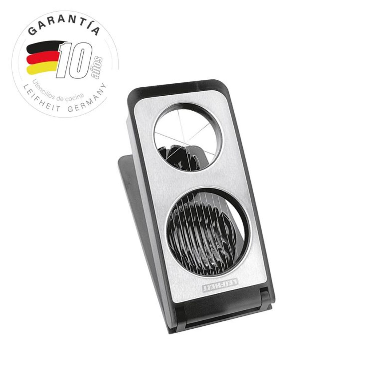 LEIFHEIT - Cortador de huevo doble acero inoxidable