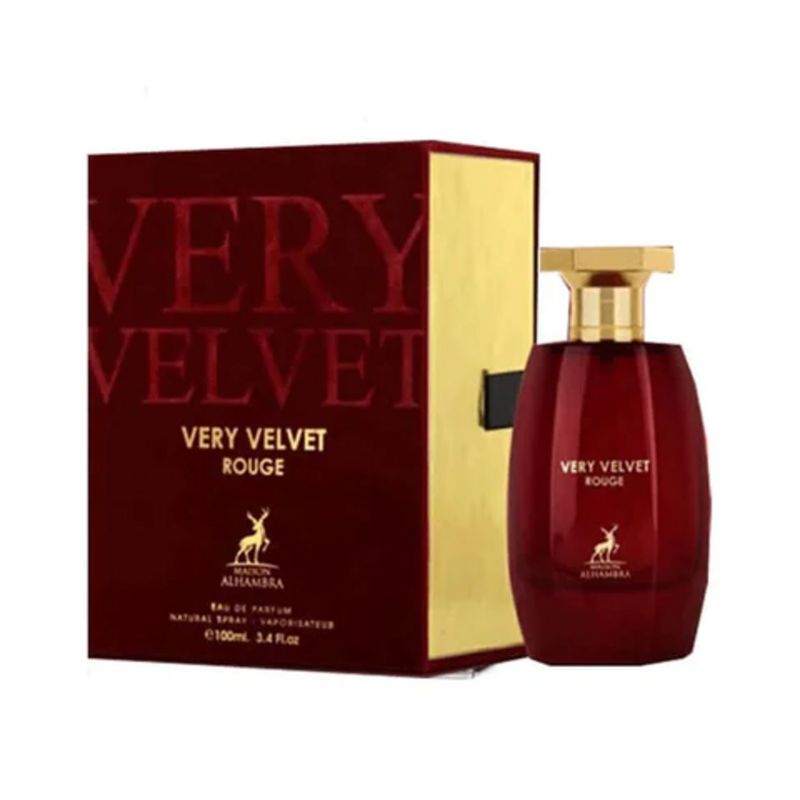 MAISON ALHAMBRA - MAISON ALHAMBRA VERY VELVET ROUGE EDP 100ML