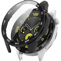 Protector Con Vidrio Para Huawei Watch GT4 46mm Negro