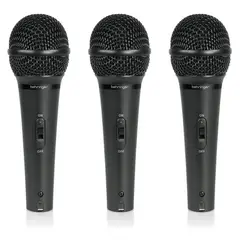 BEHRINGER - 3 Microfonos Dinamicos XM 1800S