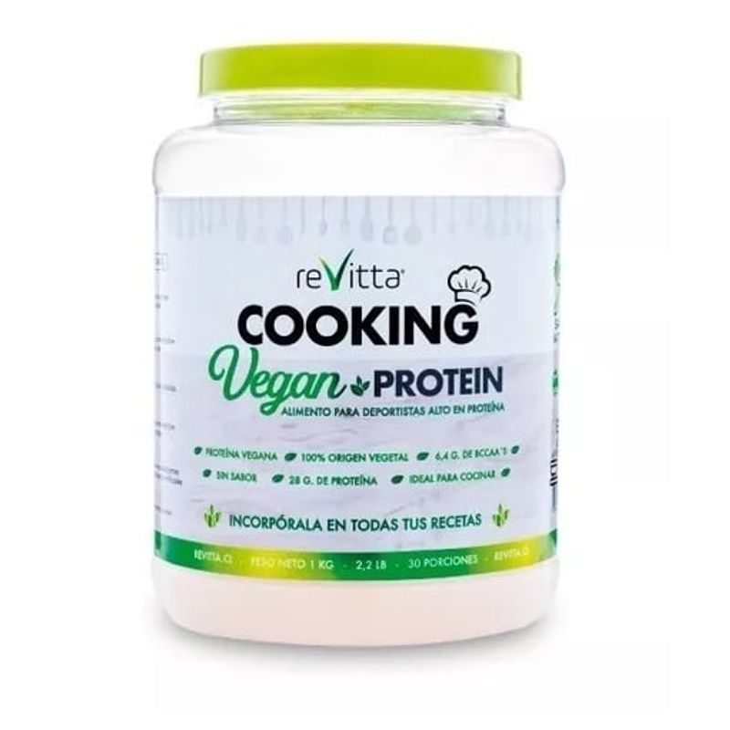 REVITTA WELLNESS - Cooking Vegan Protein P/ Cocinar 1 Kilo