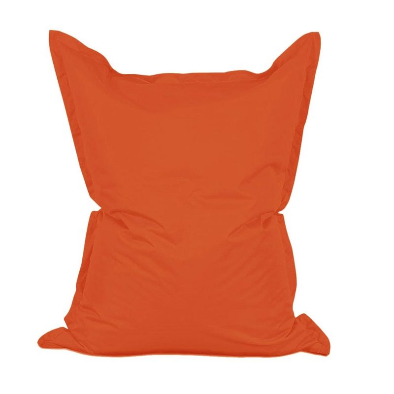 AUCKLAND OUTDOOR - Cojin Gigante Impermeable Puff 600D 180X140 Cm Naranjo