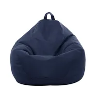 Puff Pera Oxford 90X110 Cm Azul