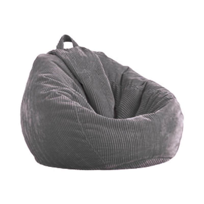 AUCKLAND OUTDOOR - Puff Pera Cotele 90X110 Cm Gris