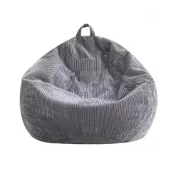 AUCKLAND OUTDOOR - Puff Pera Cotele 90x110 Cm Gris