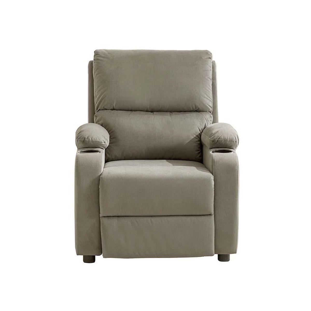 REMATIME - Sofá Bergere Dallas 1C - Gris oscuro