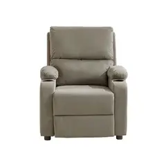 REMATIME - Sofá Bergere Dallas 1C - Gris oscuro