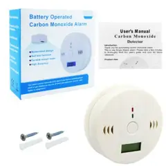 GENERICO - Detector Monoxido de Carbono Pantalla LED Sensor Electronico