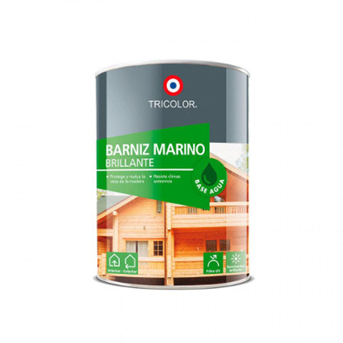 TRICOLOR - BARNIZ BASE AGUA  NATURAL TRIC