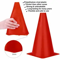 GENERICO - Cono Entrenamiento Ejercicio Agilidad 32 Cms Coordinación