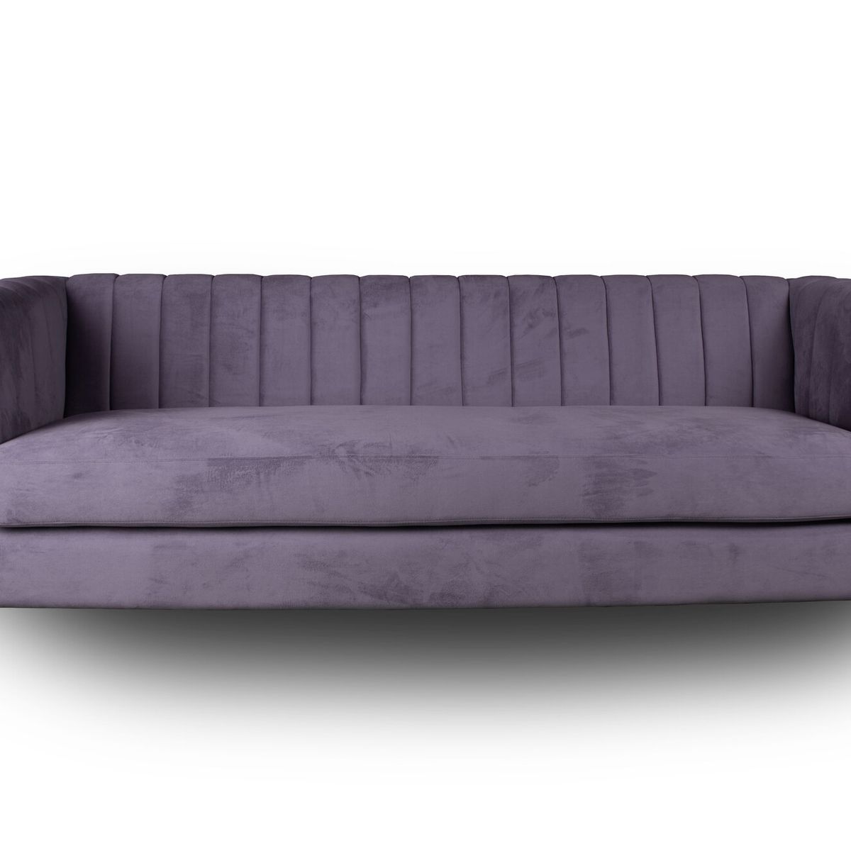 LATAM HOME - Sofá Sorrento 3 Cuerpos Tela Velvet Vivian Lila